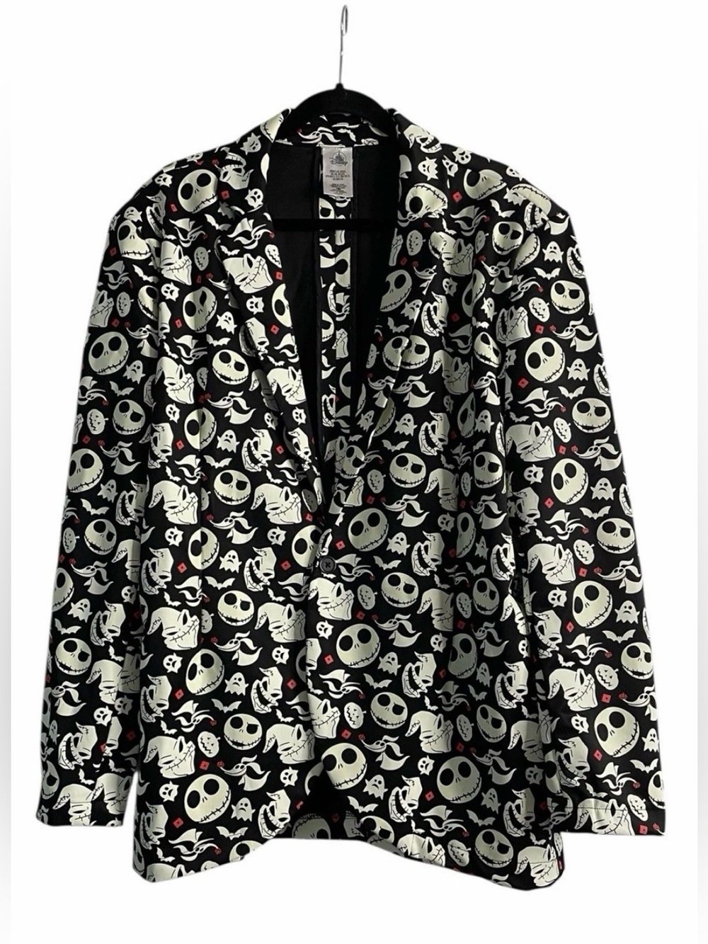 Like New Disney the Nightmare before Christmas glow in the dark jacket size smal